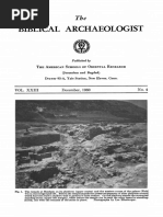 American Schools of Oriental Research The Biblical Archaeologist - Vol.23, N.4 1960