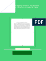 PDF Intellectual Property Overlaps A European Perspective 1st Edition Estelle Derclaye Download