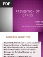 Prevention of Caries