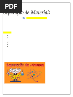 Separação de Materiais