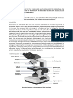 Laboratory - Study of The Microscope Lab Two Notes