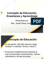 Concepto de Educación