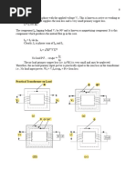 Transformer On Load Phasor Diagram