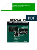 Ebooks File Dental CT Third Eye in Dental Implants 1st Edition Pratik Dedhia All Chapters