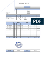 Arya Mobile - FCU - Air Balancing Report