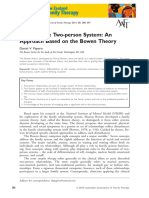 Assisting The Two-Person System - An Approach Based On The Bowen Theory