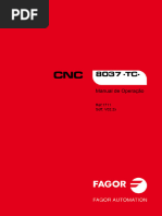 CNC 8037TC Operating Manual