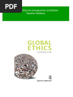 Global Ethics An Introduction 1st Edition Heather Widdow 2024 Scribd Download