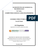 A22 Regulation CSE I To II Year Complete