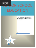 Grade 9 Mathematics Notes