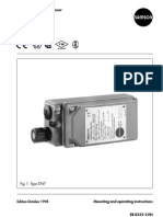 Electropneumatic Positioner Type 3767