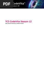 TCS CodeVita 12 FAQs, Instructions and Best Practices-V2