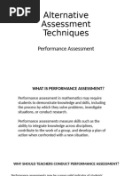 Performance Assessment