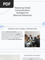 Slidesgo Mastering Verbal Communication Strategies For Effective Interaction 20241116105317ryyg