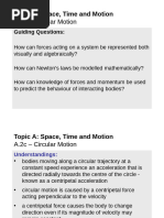 A.2c - Circular Motion - Teacher