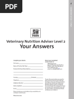 Hill's VNA 2 - Answer Sheet