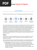 03.project Planning Putting It All Together