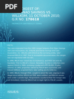 DUMAS - JD702 - CaseReport - Mindanao Savings vs. Willkom, 11 G.R No. 178618 - 2010