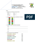 Examenes Del Segundo Trimestre Tercero