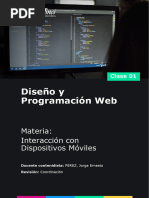 Interaccion Con Dispositivos Moviles - 1