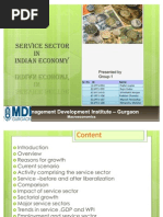 Service Sector in Indian Economy