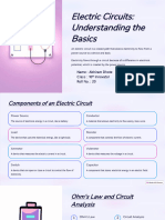 Electric Circuits Understanding The Basics