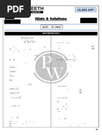 Subjective Test 4 Answer Key