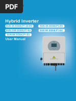 Hybrid Inverter - Sun - (3-6) K-Sg04lp1-Ver2.2-1 - User Manual