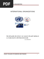 International Organizations