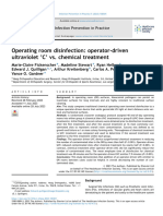 Operating Room Disinfection Operator-Driven Ultraviolet C' vs. Chemical Treatment