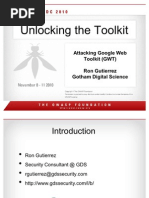 Attacking Google Web Toolkit