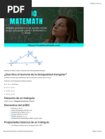 Triángulos - Matematicas