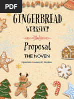 Proposal of The Gingerbread Decorating Workshop