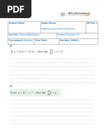 DP2 AA SL Calculus Differentiation Tasksheet 7 1