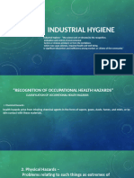 Industrial Hygiene