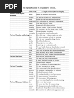 State Verbs