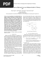 Design and Implementation of High Speed Low Area Multiported Loadless 4T Memory Cell