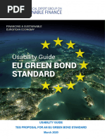 European Commission 2020. Usability Guide EU Green Bond Standard1