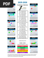 2025-26 Ccs Academic Calendar