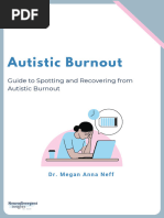 Autistic Burnout Workbook From Dr. Neff PDF