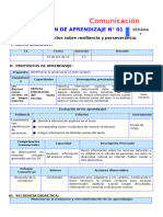 1° - Sesión - de - Aprendizaje 1°-Sem.1-Exp.7-Com