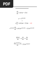 Matemáticas II P-6 ED Lineales Por Factor Integrante Sep