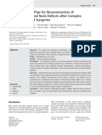 Lower Trapezius Flap For Reconstruction of Posterior Scalp and Neck Defects After Complex Occipital-Cervical Surgeries