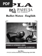 Indian Polity Bullet Notes