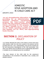 RA 11642-Domestic Administrative Adoption and Alternative Child Care Act