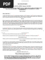 Mina, Et. Al. vs. CA and Tandoc, G.R. No. 239521, January 28, 2019