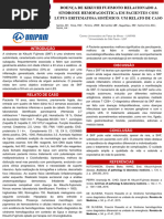 DOENÇA DE KIKUCHI FUJIMOTO RELACIONADO A SÍNDROME HEMOFAGOCÍTICA EM PACIENTES COM LÚPUS ERITEMATOSA SISTÊMICA UM RELATO DE CASO VERSAO Final