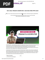 100+ Soal Pranata Komputer + Kisi-Kisi CPNS PPPK 2024