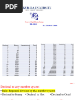 L01 DLD Ch02 Number Systems and Binary Codes