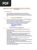 Design and Construction of Livestock Buildings